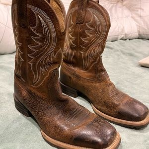 Ariat Sport Wide Square Toe Western Boot - Size 10D